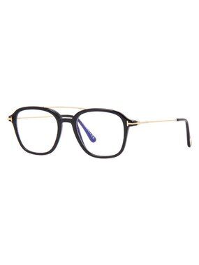 NEW TOM FORD EYEGLASSES TF5610 001 MEN BLACK/GOLD EYEWEAR TOM FORD FT5610 001